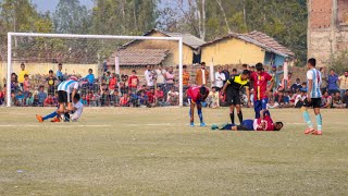 खजुरी चन्हा मा दोस्रो वडाध्यक्ष कप फुटबल टुर्नामेन्ट को आज सेमिफाइनल #DhanushaDham-3 khajuri-1