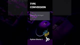 Type Conversion | Python Shorts 06 | Python Tutorial | Deepak Radhakrishnan