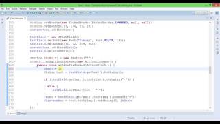 Java GUI calculator part 3
