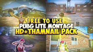✨Free To Use Pubg Lite Montage Thumbnail Pack 💕 • Pubg Lite Montage • Free To Use Thumbnail Pack🤩