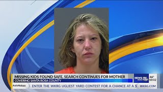 Missing Louisiana children found safe in Santa Rosa County, biological mother wanted for kidnapping