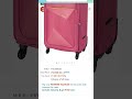 safari prisma trolley bag large size red suitcase 4 wheel 75 cm