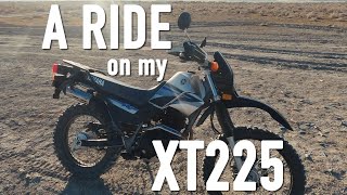 A Ride on My Yamaha XT225