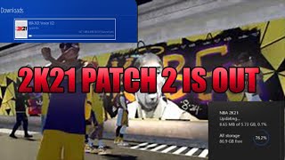 NBA 2K21 PATCH 2 IS OUT.....