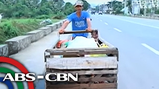 Bandila: Tatay na nawalan ng trabaho, naglakad ng 6 araw para makauwi sa pamilya sa Isabela