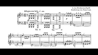 Beethoven-Liszt - Symphony 5 (I. Allegro con brio) - Cyprien Katsaris Piano