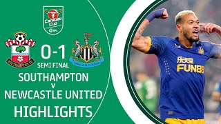 Southampton 0-1 Newcastle United | All Goals & Extended Highlights | EFL Carabao Cup 2022/23