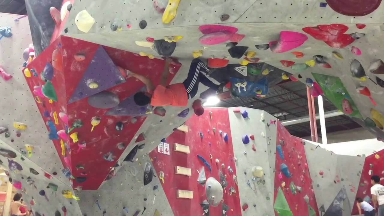 Boulder V3 Roof Climb Youtube