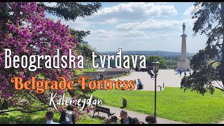 Belgrade Fortress (street walk) (Exploring Serbia)