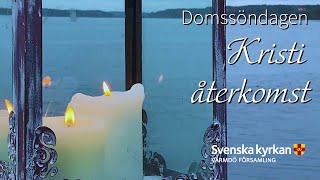 Det är Domssöndagen, sista helgen på kyrkoåret, och temat är 