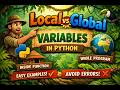 Local vs Global Variables in Python 🔥|Scope Explained with Easy Examples|Python Tutorial#learnpython