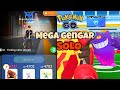 I Did Solo Mega Gengar Raid with Primal Groudon 6 sec Remaining in Pokemon Go!!