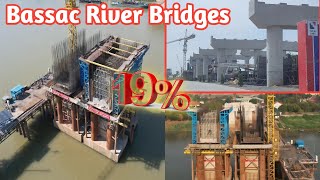 Bassac River Bridge Rises: 19% COMPLETE in Just 11 Months!