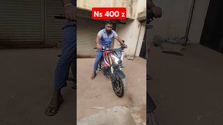 brand new bajaj pulsar NS400z redcolor ❤️ ❤️ bike  #foryou #video #ns200 @ymnvlogs