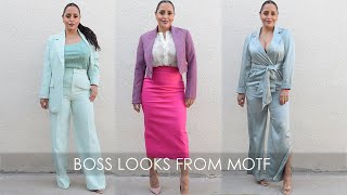 MOTF Workwear Colour Challenge / Business Attire