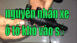 [xe oto1] KHÓ VÀO SỐ. KHÓ SANG SỐ .KHÓ VÀO SỐ LÙI  .NGUYÊN NHÂN LÀ Ở ĐÂY..| Mạnh ô tô