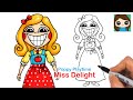 How to Draw Miss Delight | Poppy Playtime