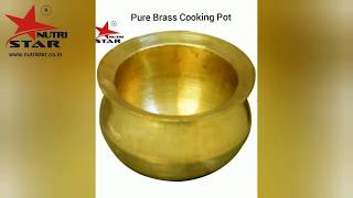 Pure Brass Cooking pot | Brass Gundi | Pongal Vessel