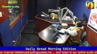 DWXI 1314 AM Live Streaming (Tuesday - December 17, 2024) #dailybreadmorningedition