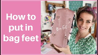 How to apply Bag Feet