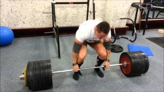 Petr Folprecht - RAW DEADLIFT 340kg (750lb) / RAW RACK PULLS 400kg (880lb) - BW 108,5kg (240lb)