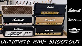 Ultimate Amp Shootout! 4 Marshalls + Diezel \u0026 Vox