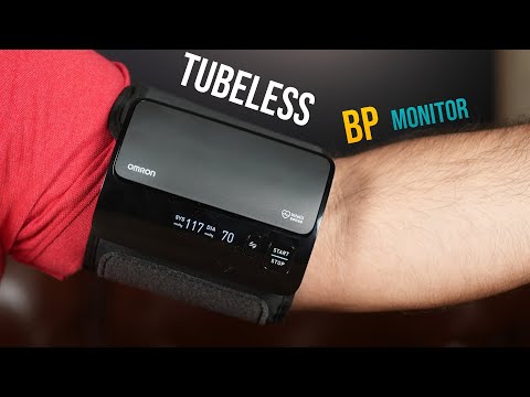 Tubeless Digital Blood Pressure Monitor - Omron Smart Elite+ With Intellisense