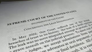 Supreme Court probe fails to find who leaked draft abortion opinion that overturned Roe v. Wade