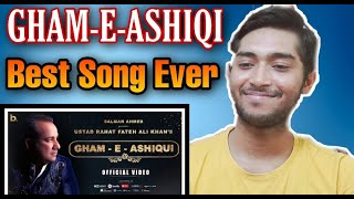 Indian Reaction on Gham-e-Ashiqui - Ustad Rahat Fateh Ali Khan - Salman Ahmed - Full Song | Sahil