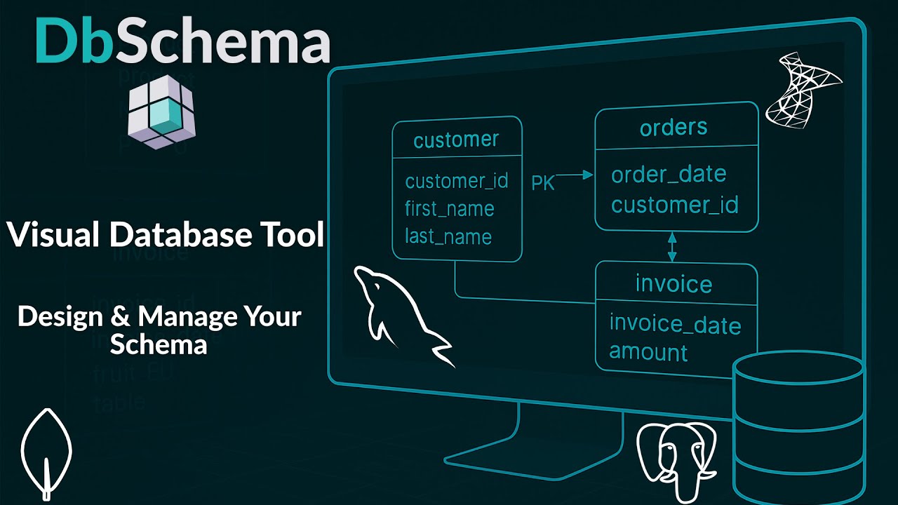 Dbschema Universal Tool For Database Design And Management Youtube