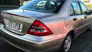 2001 Mercedes-Benz C180 W203 Classic Champagne Bronze 5 Speed Auto Tipshift Sedan