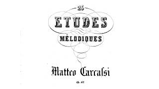 25 Etudes op.60  (Matteo Carcassi)