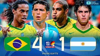 THE BRAZILIAN TEAM THAT ENCHANTED THE WORLD AND HUMILIATED ARGENTINA IN THE 2005 FINAL