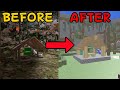 Gorilla Tag VR, But The ENTIRE MAP Is Recreated In MINECRAFT!? #shorts (Custom Map Mod)