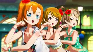 【LoveLive!スクフェスACHM】「永遠フレンズ」Printemps（水着風衣装）60fps WQHD 2K1440p