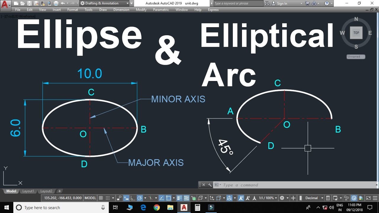 Ellipse Arc Command In Autocad Templates Sample Printables Ellipse Arc Command In Autocad Templates Sample Printables