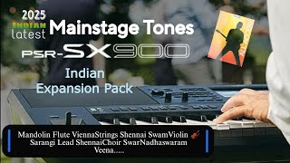 Latest mainstage tones for Sx900 Yamaha || Indian Expansion pack || Mainstage pack