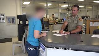 David L. Moss Criminal Justice Center Booking Video (Spanish)