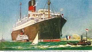 RMS Andania (II)- Cunard Line - Twenties Medley