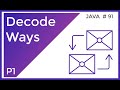 Coding Technical Interview - Decode Ways - Recursive Approach