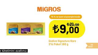 En Güzel Bayrama Özel İndirimler Migros'ta! | Godiva Signature Çikolata