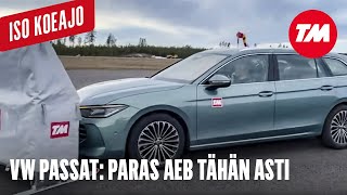 TM Iso Koeajo: Volkswagen Passat – Paras AEB-hätäjarrutus tähän asti