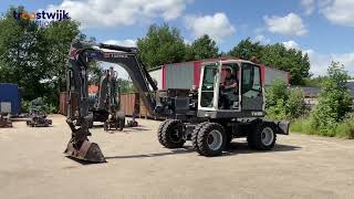 Terex TW85 - banden graafmachine - auction 38513 lot 6