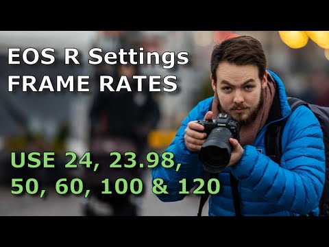 Accessing all frame rates for EOS R (PAL and NTSC) Stuck at 50 FPS, how to get 60 FPS on EOS R