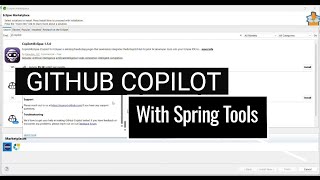 Github Copilot: Spring Tools | How to Install #githubcopilot #springtools