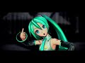 【mmd】magical mirai style miku imitation model fx preview