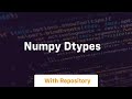 numpy dtypes