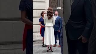 Kate Middleton looking chic at the National Portrait Gallery
