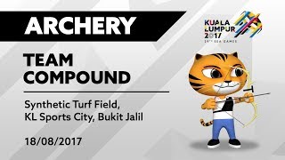 KL2017 29th SEA Games | Archery - Mixed Team Compound