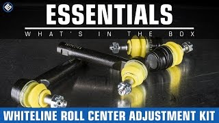 Whiteline Roll Center Adjustment Kit - Subaru - What's In The Box?